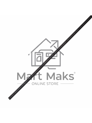 Термоусаживаемая трубка клеевая Rexant 16,0/4,0 мм, (4:1) черная, упаковка 10 шт. по 1 м