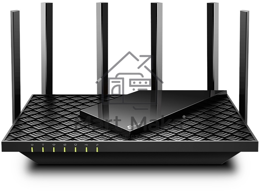Роутер TP-Link Archer AX73 AX5400 Dual Band Wireless Gigabit Router, 1.5 GHz Tri-Core CPU, 1 GE WAN + 4 GE LAN ports, 1× USB 3.0 Port, support 1024-QAM, OFDMA, MU-MIMO, Airtime Fairness, Beamforming, 160MHz Channel Width, come with HomeShieldTM, support R