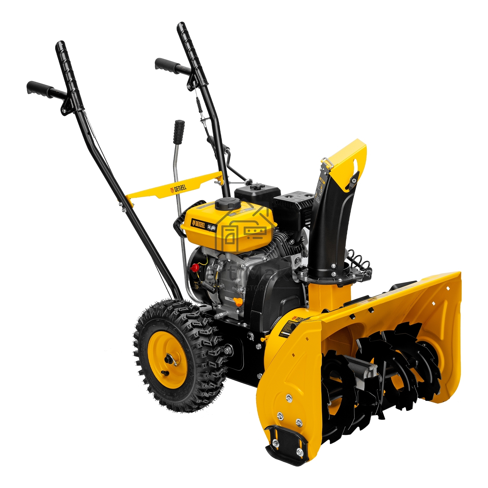 Бензиновая снегоуборочная машина SB 560, 212cc, ручной старт Denzel