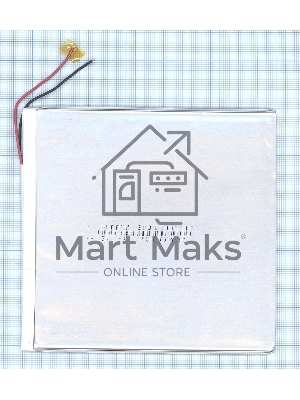 Аккумулятор Li-Pol (батарея) 3*130*135мм 2pin 3.7V/7800mAh