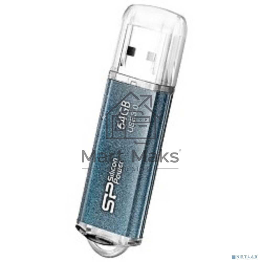 Флешка USB R/W R/W 64Gb Marvel M01 SP064GBUF3M01V1B USB3.0 синий