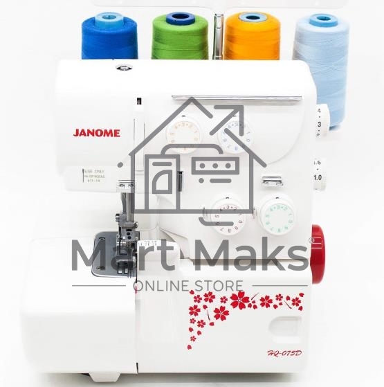 Оверлок Janome HQ-075D белый