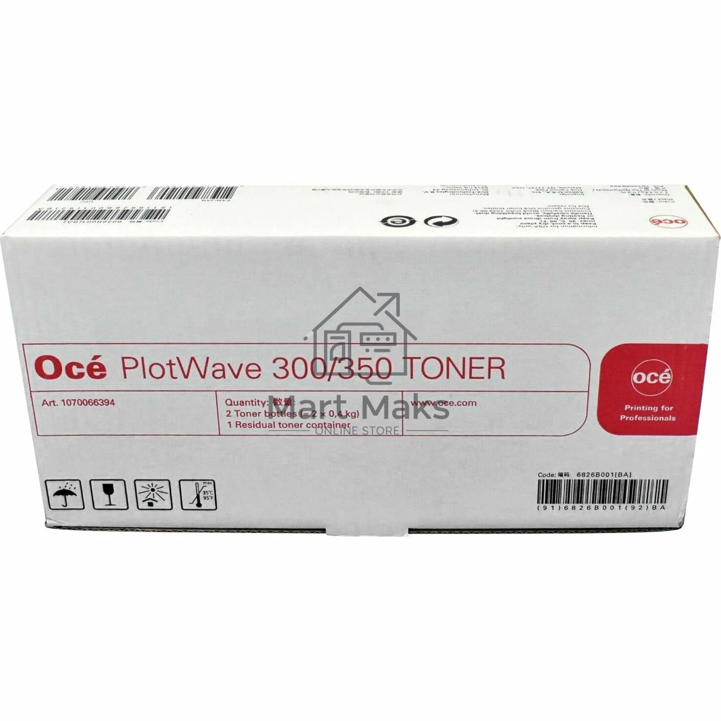 Тонер Oce Toner 2x 400g 300/350