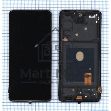 Дисплей для Samsung Galaxy S20 FE SM-G780F в сборе с тачскрином OLED черный