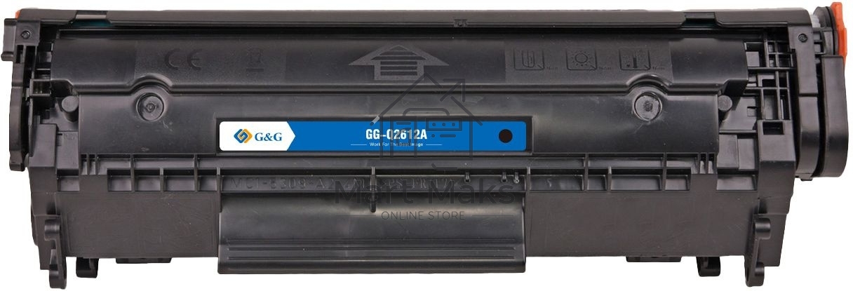 Картридж лазерный G&G GG-Q2612A черный (2000стр.) для HP LJ 1010/1012/1015/1018/1020/1020Plus/1022/3015/3020
