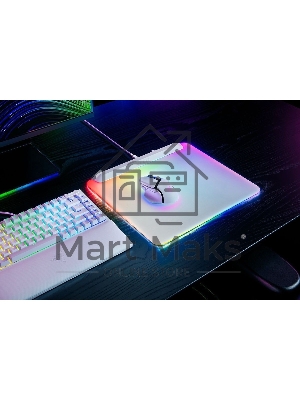 Игровой коврик для мыши Razer Firefly V2 Pro белый Hard Surface Mouse Mat