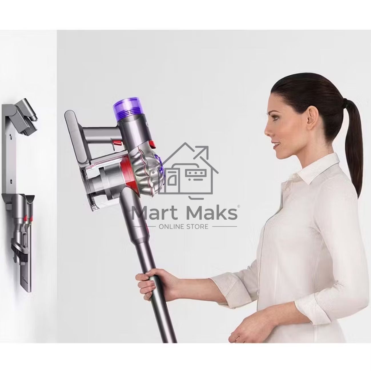 Пылесос Dyson V8 Advanced Silver/Nickel EU