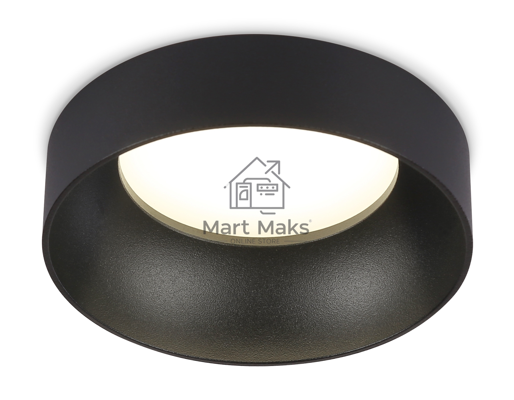 Светильник Ambrella light TN51817 BK черный IP20 GX53 D100*63