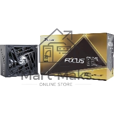 Блок питания Sea Sonic Focus GX-750 V4, 750Вт, 80+ Gold, 120мм, модульный, черный