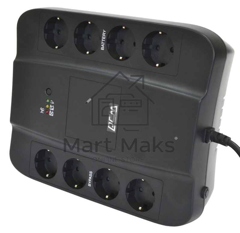 Источник бесперебойного питания Powercom Spider SPD-650N 390Вт 650ВА черный