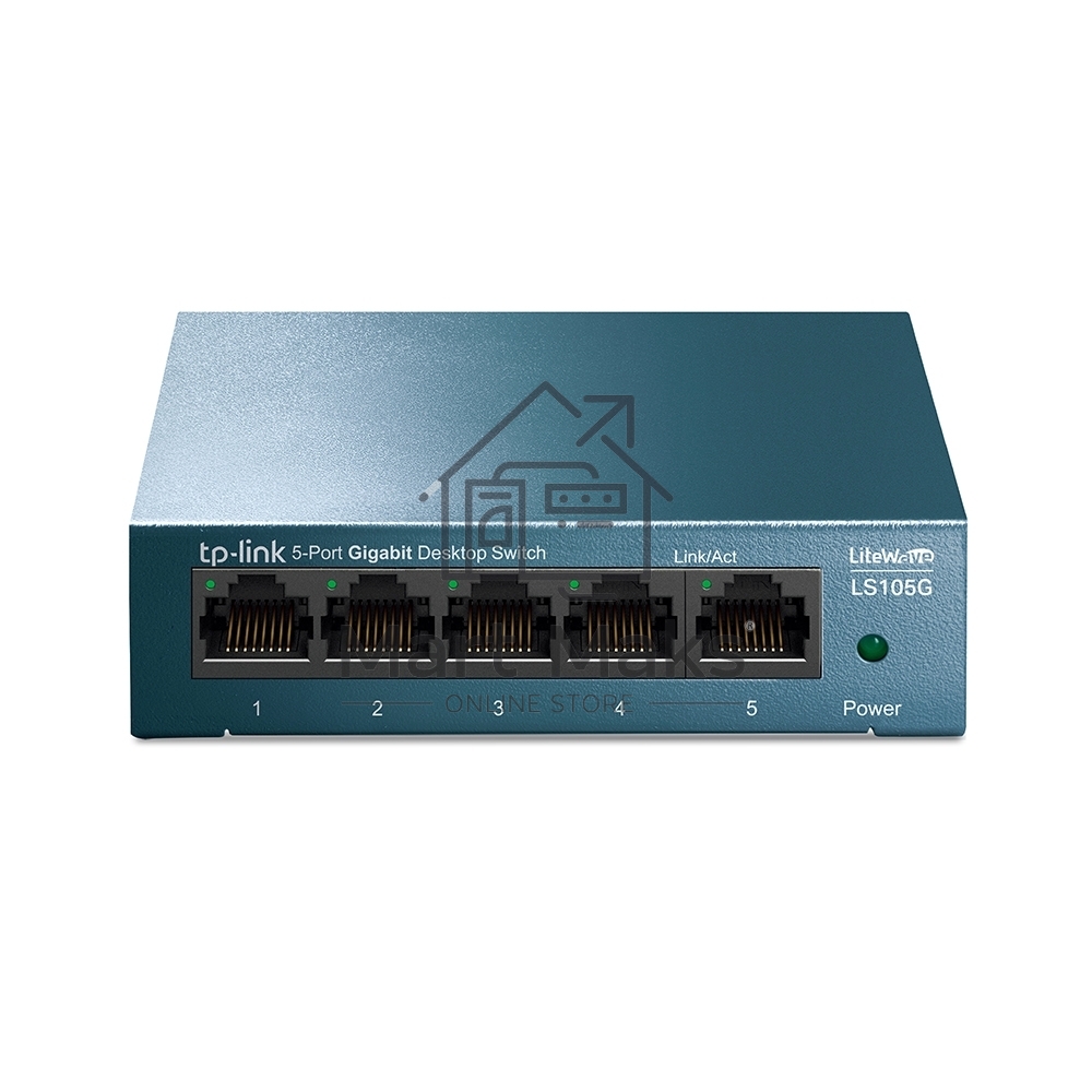 Коммутатор TP-Link 5 ports Giga Unmanagement switch, 5 10/100/1000Mbps RJ-45 ports