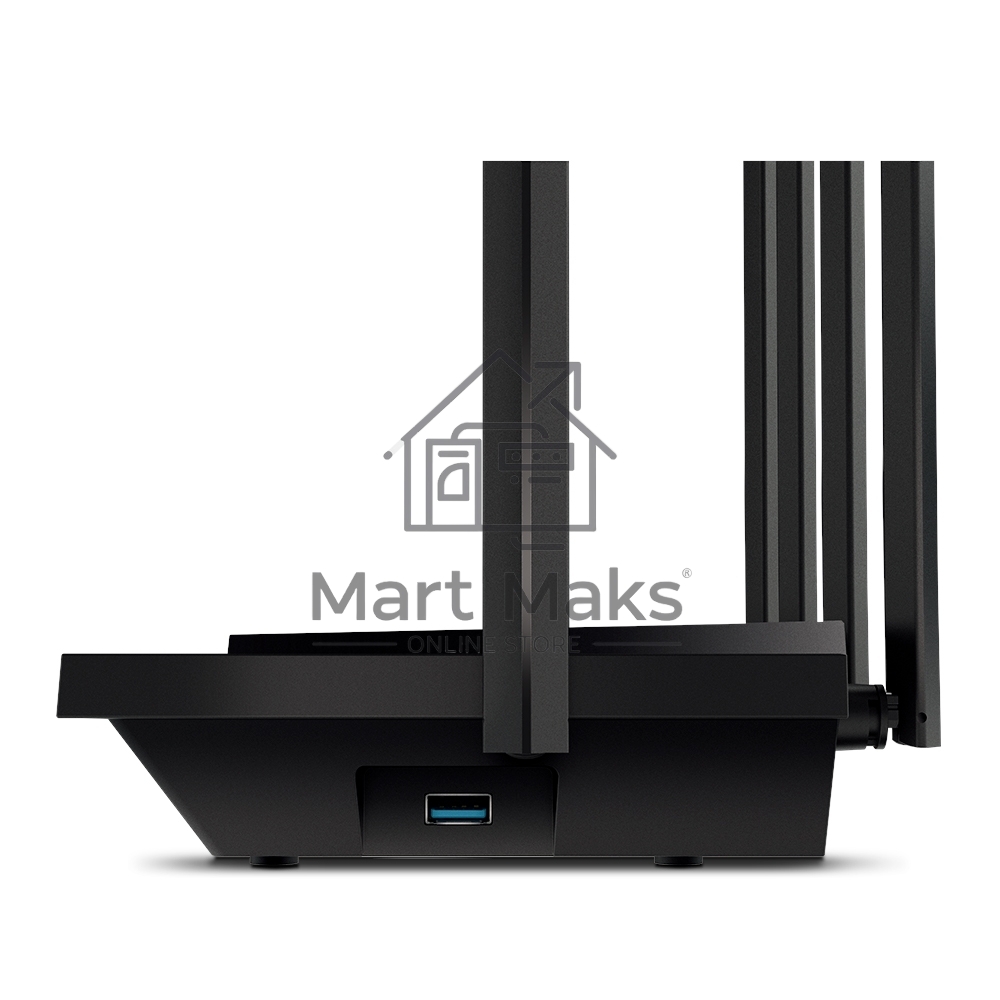 Роутер TP-Link Archer AX73 AX5400 Dual Band Wireless Gigabit Router, 1.5 GHz Tri-Core CPU, 1 GE WAN + 4 GE LAN ports, 1× USB 3.0 Port, support 1024-QAM, OFDMA, MU-MIMO, Airtime Fairness, Beamforming, 160MHz Channel Width, come with HomeShieldTM, support R