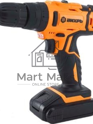 Дрель-шуруповерт Вихрь ДА-18Л-2кУ 72/14/17, Аккумуляторная, 18В, Ударная