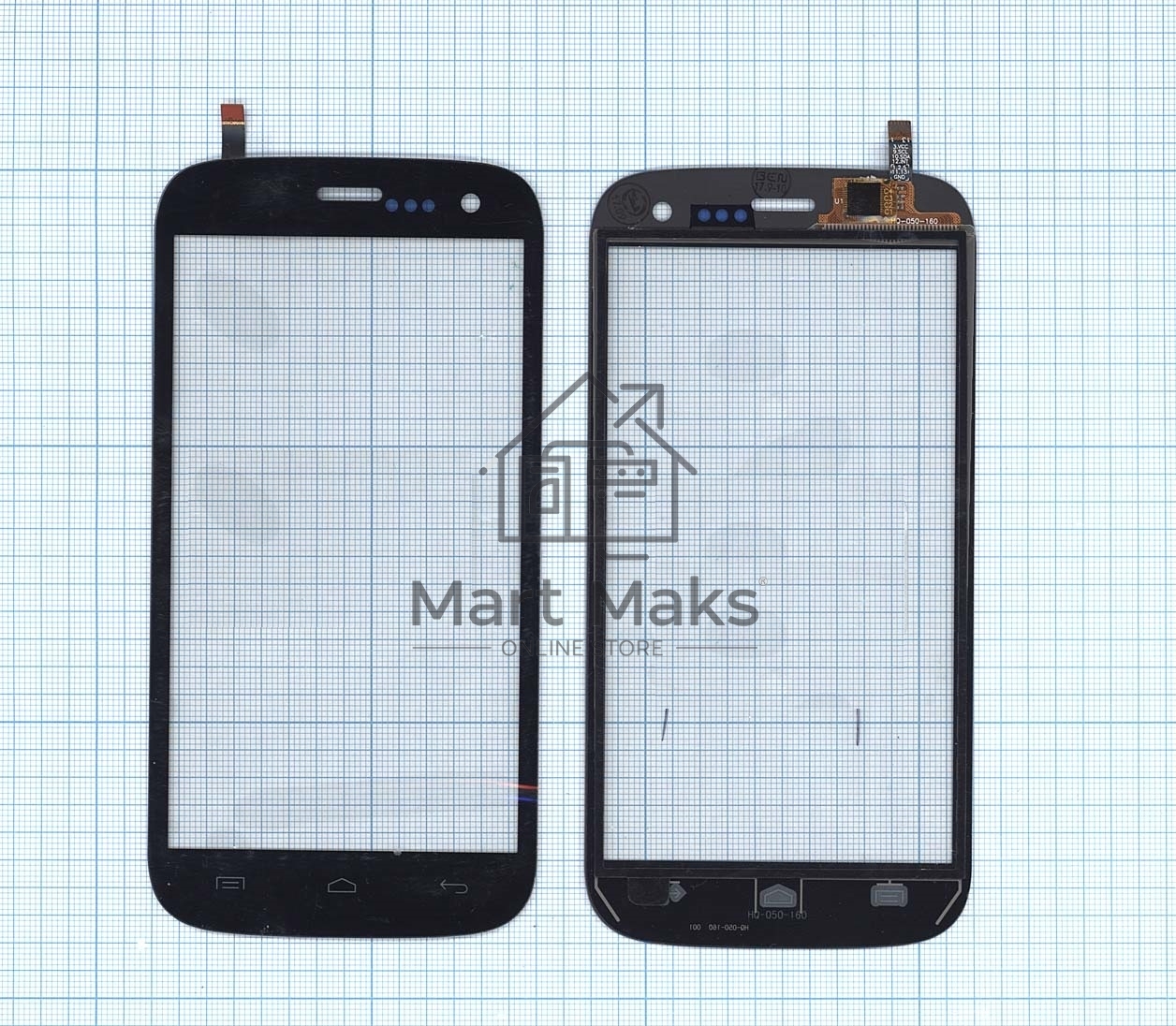 Сенсорное стекло (тачскрин) для Micromax A117 Canvas Magnus черное