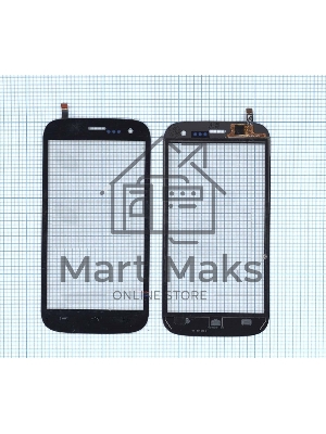 Сенсорное стекло (тачскрин) для Micromax A117 Canvas Magnus черное