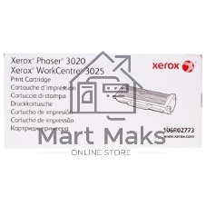 Картридж лазерный Xerox 106R02773 черный для Xerox Phaser 3020/WC 3025 (1500 стр)(Channels)