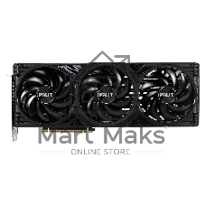 Видеокарта Palit GeForce RTX 5070 Ti GamingPro-S, 16 GB GDDR7, 256 bit, 3xDisplayPort, HDMI, GPU 2452 MHz