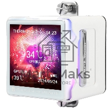 Система жидкостного охлаждения Thermalright Elite Vision 360 (360mm, LED, White, ARGB/Fans: 3x120mm, 69CFM, 27dBA, 2150RPM/Pump height 63mm, Rad thickness 27mm/S: 1700, 1200, 1851, 115X, 2011, 2066, AM5, AM4)