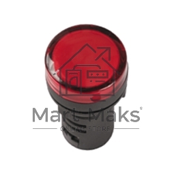 Арматура светосигнальная AD-22DS 12В AC/DC красн. IEK BLS10-ADDS-012-K04