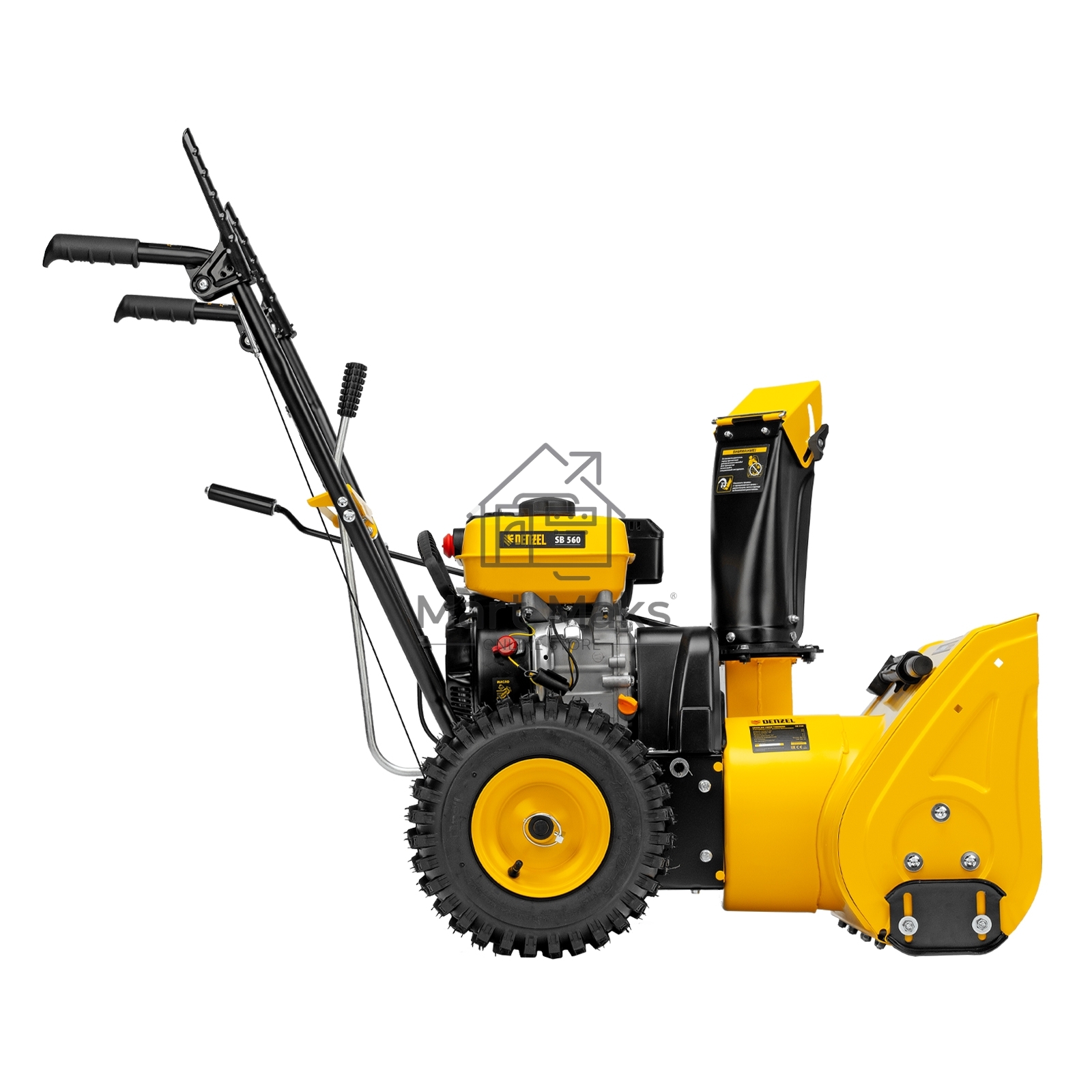 Бензиновая снегоуборочная машина SB 560, 212cc, ручной старт Denzel