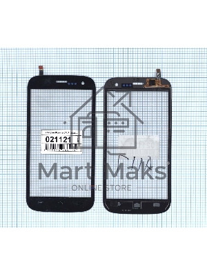 Сенсорное стекло (тачскрин) для Micromax A117 Canvas Magnus черное