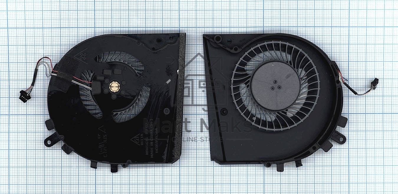 Вентилятор (кулер) для ноутбука HP Pavilion Gaming 15-dk 5V CPU