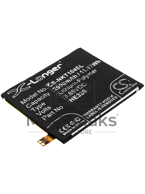 Аккумулятор CameronSinoCS-NKT104SL HE336 HE321 для Nokia 5, 5 Dual SIM 3.85V / 2900mAh / 11.17Wh