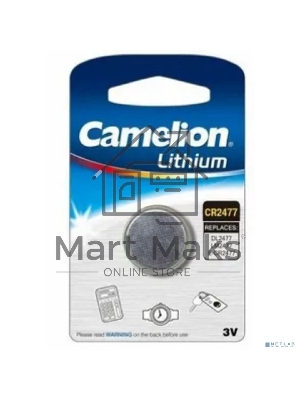 Элемент питания литиевый Camelion CR CR2477 BL-1 (блист.1шт)