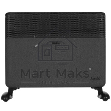 Конвектор электрический Ballu Apollo digital INVERTER Space Black BEC/ATI-1502 черный, 1500 Вт, 20 м2, термостат, дисплей, WiFi