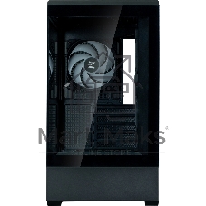 Компьютерный корпус ZALMAN P30 V2, MATX, черный, WINDOW, 2x3.5