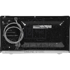Микроволновая печь Samsung MS23T5018AC/BW антрацит, 23 л, 800 Вт, переключатели - сенсор
