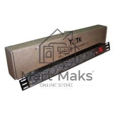 Блок распределения питания Lanmaster TWT-PDU19-10A8P гор.размещ. 8xSchuko базовые 10A без вилки Блок распределения питания Lanmaster TWT-PDU19-10A8P гор.размещ. 8xSchuko базовые 10A без вилки