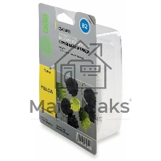 Картридж струйный Cactus CS-C4913 №82 желтый (72 мл) для HP Design Jet 500/800C