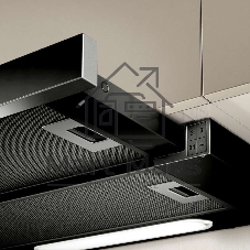 Встраиваемая вытяжка Elica ELITE 14 LUX BL/A/60 / 60 см, 650 куб.м., кнопочное управление, серый+черное стекло
