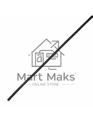 Термоусаживаемая трубка клеевая Rexant 12,0/3,0 мм, (4:1) черная, упаковка 10 шт. по 1 м