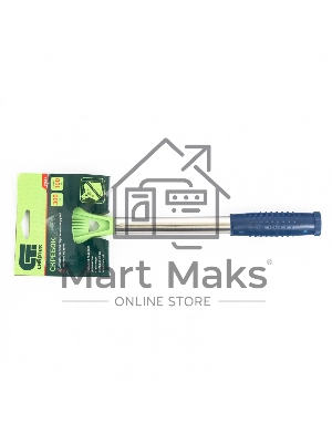 Скребок СИБРТЕХ, фиксированное лезвие, 100мм металлич, обрезиненная ручка, 300мм 79542