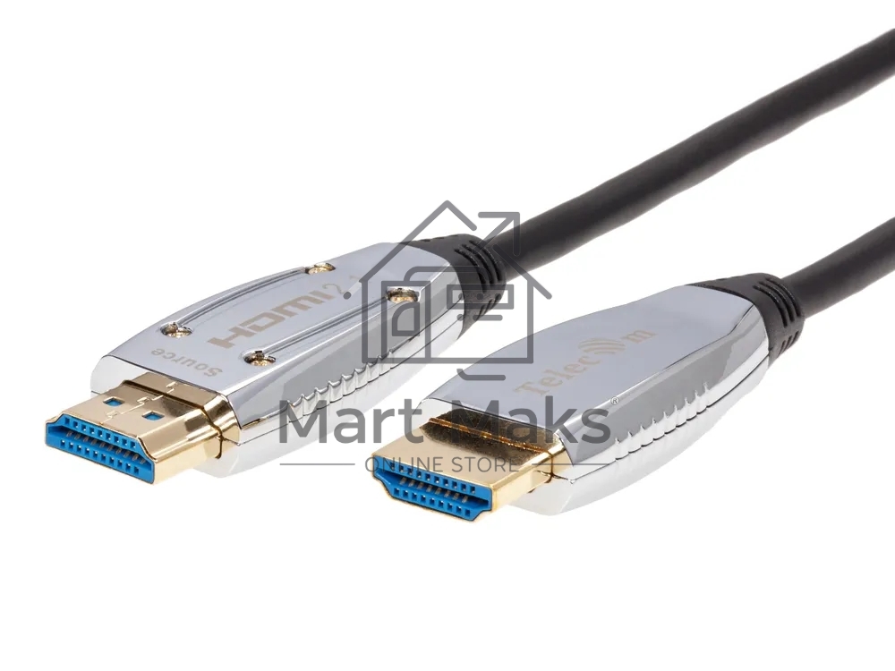 Кабель Активный оптический кабель HDMI 19M/M,ver. 2.1, 8K@60 Hz 5m Telecom <TCG2120-5M>