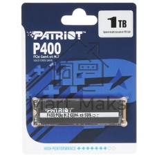 Накопитель SSD Patriot P400 Lite 1Tb M.2 2280 NVMe PCle 4.0 x4 R3500/W2700 TbW 560Tb 3D NAND with HS