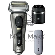 Электробритва сетчатая Braun 9675cc питан.:элек.сеть/аккум. серебристый
