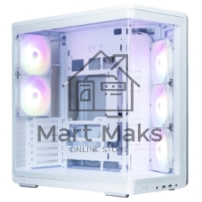 Компьютерный корпус ZALMAN MidTower P60 белый (ATX, без БП, 5x120мм ARGb fans, 1xUSB Type C, 2xUSB 3.0) (Zalman P60 белый)