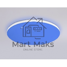 Умный светодиодный светильник FZ2001 WH белый IP54 20W 3000K-6500K+RGB Wi-Fi Алиса/Tuya/Smart Home/Alexa D300*55 (ПДУ ИК)