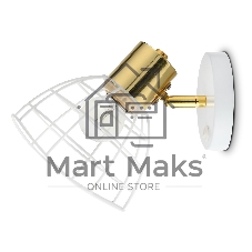 Светильник Ambrella light TR8600 WH/GD белый/золото E27 max 40W 154*145*205