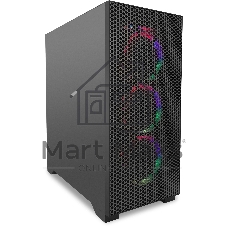 Компьютер IRU Tactio 520B6GP TWR Ryzen 5 7600 (3.7) 32Gb SSD 1Tb RTX 5060 8Gb Win 11Pro 64 GbitEth 750W черный (RUS) (2130959)