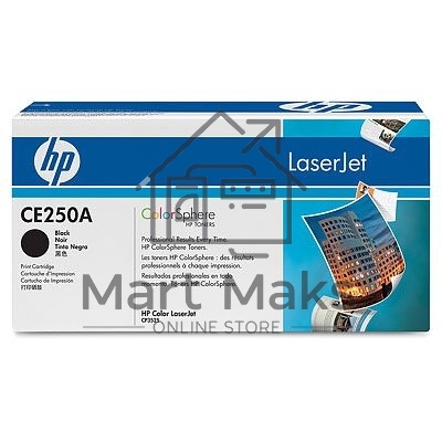 Картридж лазерный HP CE250A черный для CLJ CM3530/CP3525 5000стр.