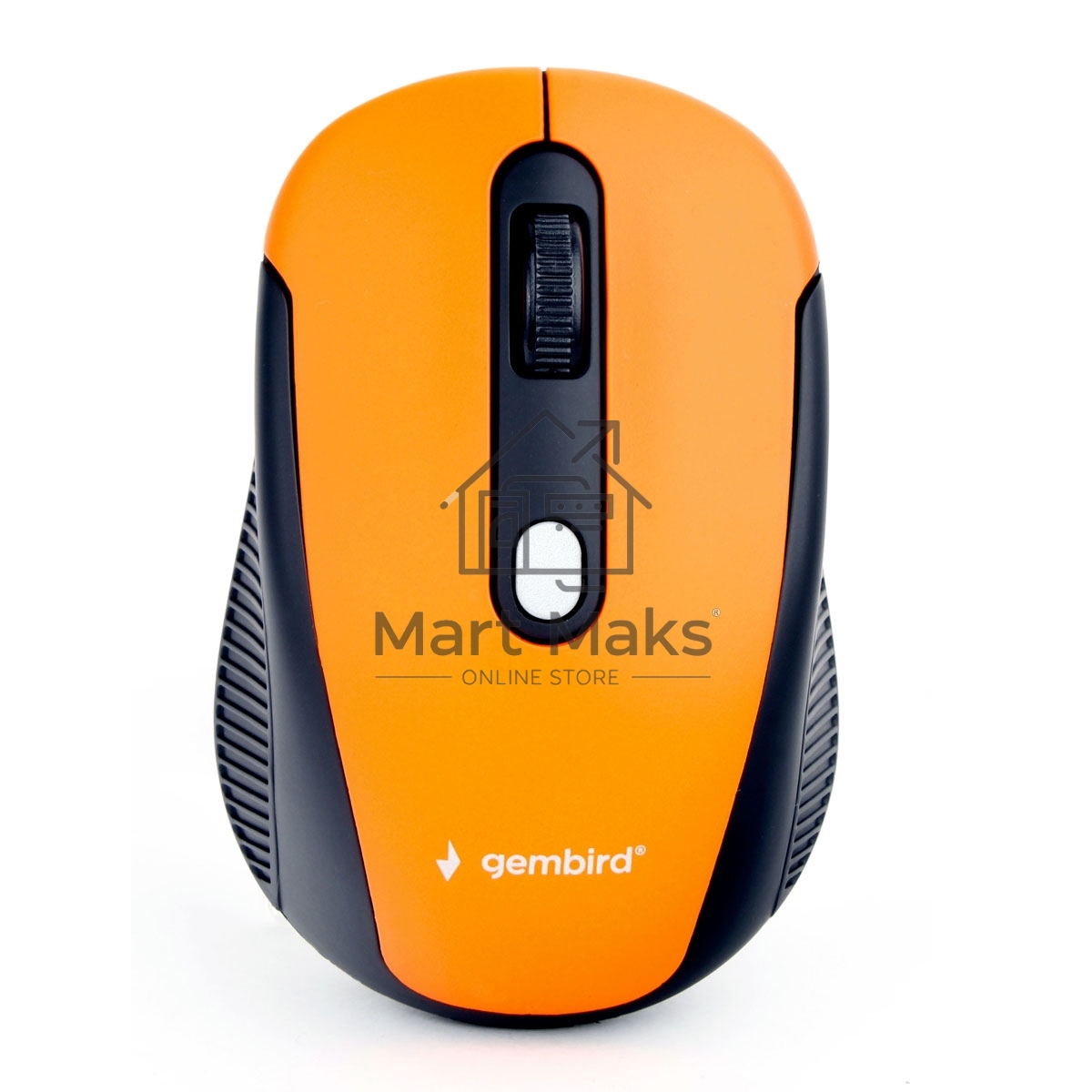 Мышь беспроводная Gembird MUSW-420-3 оранжевый, 1600 dpi, радиоканал, USB, кнопки - 4