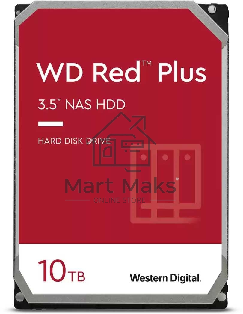 Жесткий диск Western Digital SATA 10TB 6GB/S 256MB RED WD101EFBX