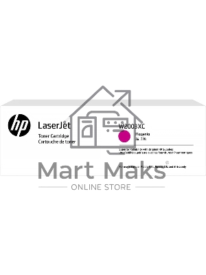 Контрактный картридж HP 658X лазерный пурпурный повышенной емкости (28000 стр)