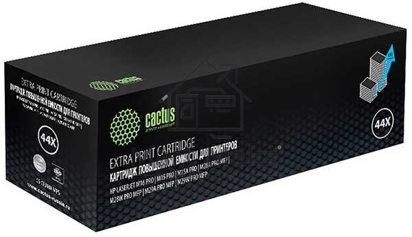 Картридж лазерный Cactus CS-CF244X-MPS черный (3000 стр.) для HP LJ M15 Pro/ M16 Pro/M28w Pro MFP