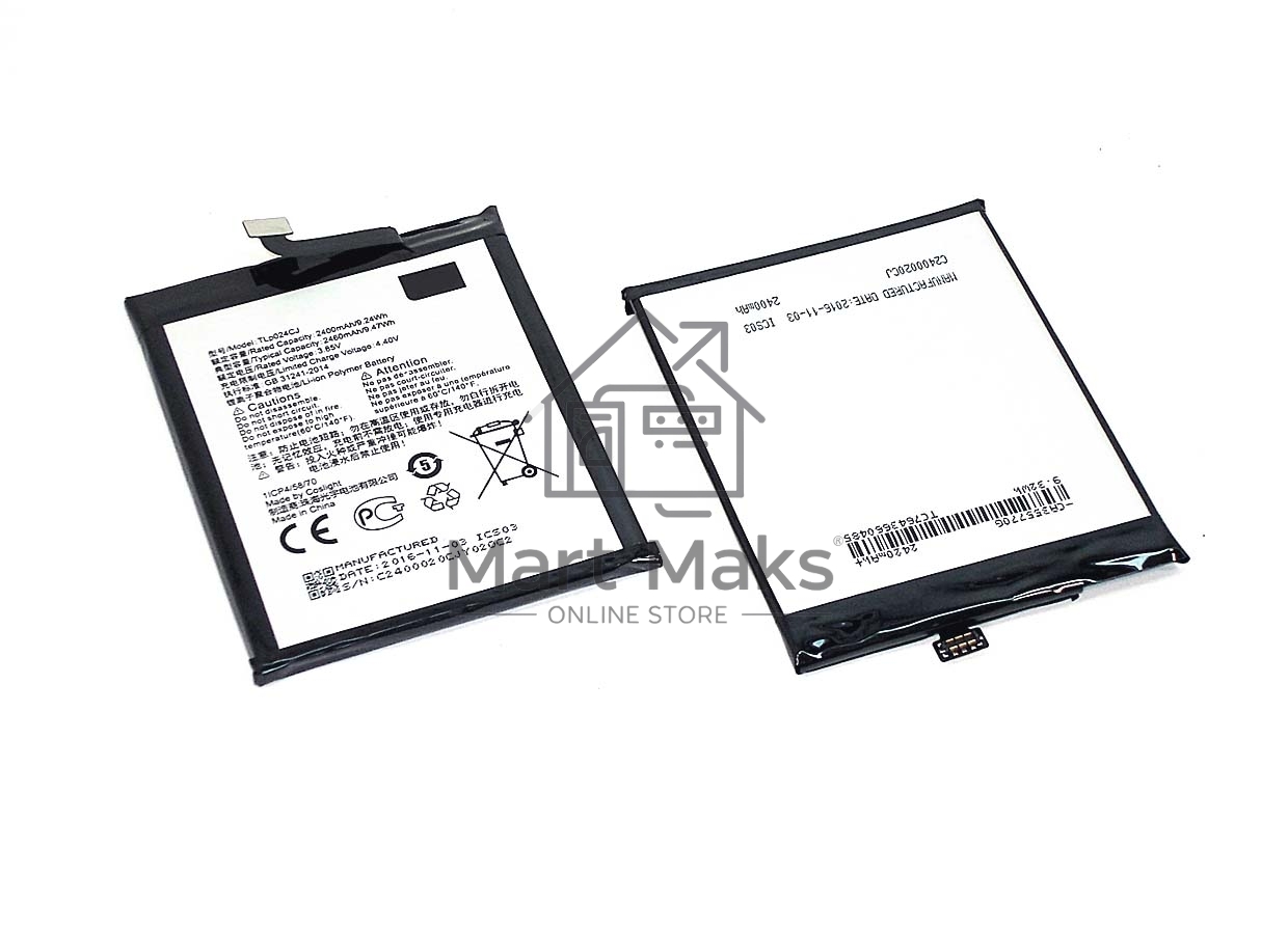Аккумулятор TLP024C1 для Alcatel A3 OT-5046D / Shine lite OT-5080X