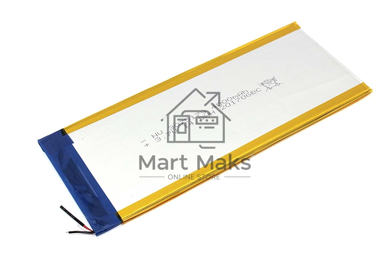 Аккумулятор Li-Pol (батарея) 3*75*179мм 3pin 3.7V/4000mAh